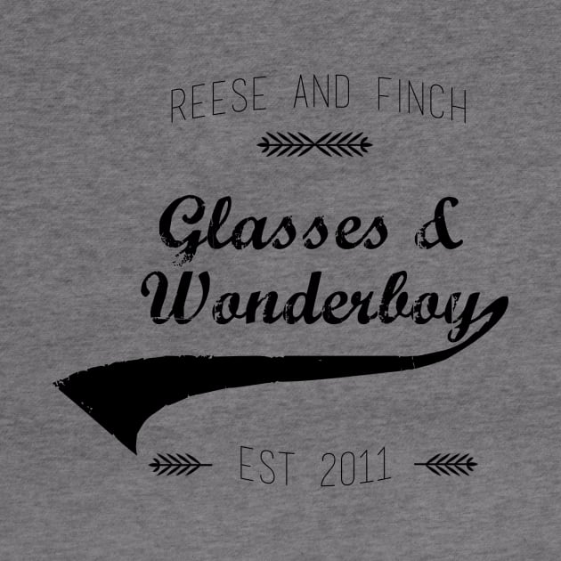 Glasses and Wonderboy (black) by rainilyahead